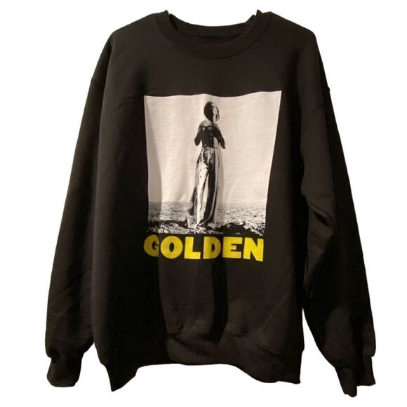 HARRY STYLES GOLDEN CREWNECK SWEATSHIRT - Small / S - Picture 3 of 6